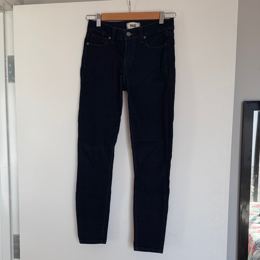PAIGE Women's Dark Skinny Jeans